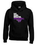 Twin Valley HS Girls Basketball Eat Sleep Breathe - Youth Hoodie