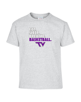 Twin Valley HS Girls Basketball Eat Sleep Breathe - Youth Shirt