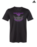 Twin Valley HS Girls Basketball Outline - Mens Adidas Performance Shirt