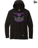 Twin Valley HS Girls Basketball Outline - New Era Tri-Blend Hoodie