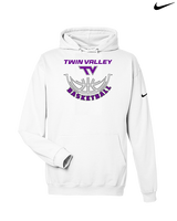 Twin Valley HS Girls Basketball Outline - Nike Club Fleece Hoodie