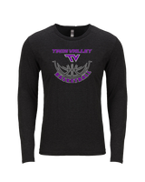 Twin Valley HS Girls Basketball Outline - Tri-Blend Long Sleeve
