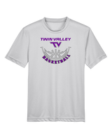 Twin Valley HS Girls Basketball Outline - Youth Performance Shirt