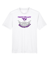 Twin Valley HS Girls Basketball Outline - Youth Performance Shirt