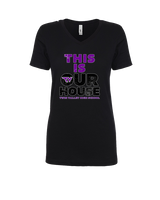Twin Valley HS Girls Basketball TIOH - Womens Vneck