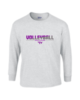 Twin Valley HS Volleyball Cut - Cotton Longsleeve