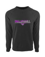 Twin Valley HS Volleyball Cut - Crewneck Sweatshirt