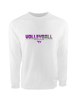 Twin Valley HS Volleyball Cut - Crewneck Sweatshirt