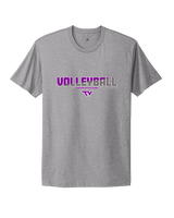 Twin Valley HS Volleyball Cut - Mens Select Cotton T-Shirt