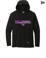 Twin Valley HS Volleyball Cut - New Era Tri-Blend Hoodie