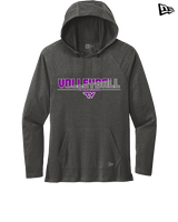 Twin Valley HS Volleyball Cut - New Era Tri-Blend Hoodie