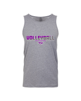 Twin Valley HS Volleyball Cut - Tank Top