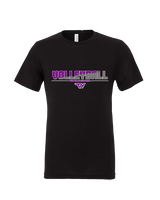 Twin Valley HS Volleyball Cut - Tri-Blend Shirt