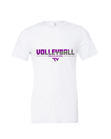 Twin Valley HS Volleyball Cut - Tri-Blend Shirt