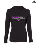 Twin Valley HS Volleyball Cut - Womens Adidas Hoodie