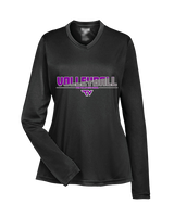 Twin Valley HS Volleyball Cut - Womens Performance Longsleeve