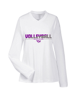 Twin Valley HS Volleyball Cut - Womens Performance Longsleeve