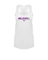 Twin Valley HS Volleyball Cut - Womens Tank Top