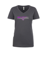 Twin Valley HS Volleyball Cut - Womens V-Neck
