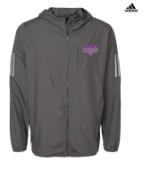 Twin Valley HS Volleyball Nation - Mens Adidas Full Zip Jacket