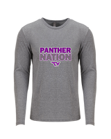 Twin Valley HS Volleyball Nation - Tri-Blend Long Sleeve