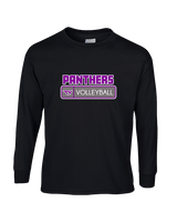 Twin Valley HS Volleyball Pennant - Cotton Longsleeve