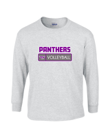 Twin Valley HS Volleyball Pennant - Cotton Longsleeve