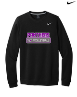 Twin Valley HS Volleyball Pennant - Mens Nike Crewneck