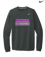 Twin Valley HS Volleyball Pennant - Mens Nike Crewneck