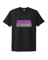 Twin Valley HS Volleyball Pennant - Mens Select Cotton T-Shirt