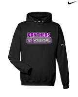 Twin Valley HS Volleyball Pennant - Nike Club Fleece Hoodie