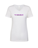 Twin Valley HS Volleyball Switch - Womens Vneck