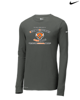 Umatilla HS Army JROTC Bulldogs Logo - Mens Nike Longsleeve