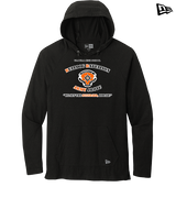 Umatilla HS Army JROTC Bulldogs Logo - New Era Tri-Blend Hoodie