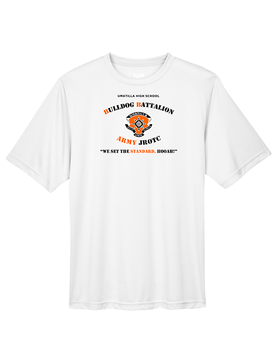 Umatilla HS Army JROTC Bulldogs Logo - Performance Shirt