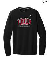 Union University Women's Soccer Logo Wordmark - Mens Nike Crewneck