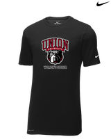 Union University Women's Soccer Logo Wordmark Mascot - Mens Nike Cotton Poly Tee
