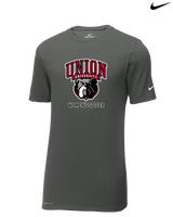 Union University Women's Soccer Logo Wordmark Mascot - Mens Nike Cotton Poly Tee