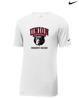 Union University Women's Soccer Logo Wordmark Mascot - Mens Nike Cotton Poly Tee