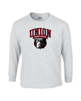 Union University Women's Soccer Logo Wordmark Mascot 02 - Cotton Longsleeve