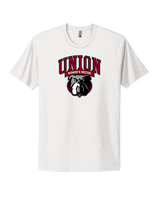 Union University Women's Soccer Logo Wordmark Mascot 02 - Mens Select Cotton T-Shirt
