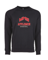 Musselman HS  Basketball Shadow - Crewneck Sweatshirt