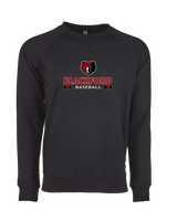 Blackford HS Baseball Stacked - Crewneck Sweatshirt