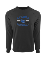 La Habra HS Basketball Curve - Crewneck Sweatshirt