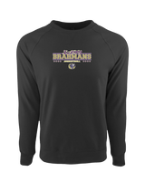 Okeechobee HS Girls Basketball Border - Crewneck Sweatshirt