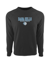 Dana HIlls HS Girls Basketball Block - Crewneck Sweatshirt