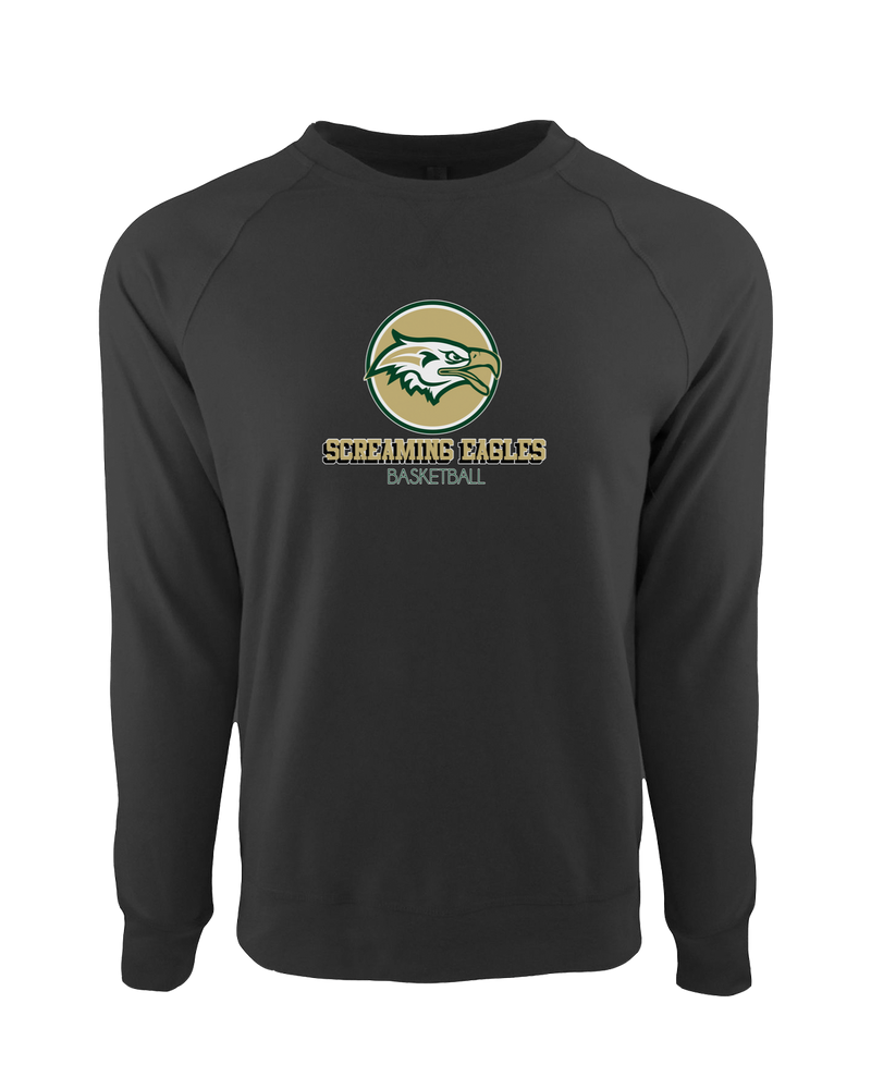 Chequamegon HS Boys Basketball Shadow - Crewneck Sweatshirt