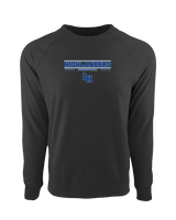 La Habra HS Basketball Border - Crewneck Sweatshirt