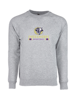 Okeechobee HS Girls Basketball Stacked - Crewneck Sweatshirt