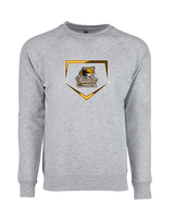 John F. Kennedy HS Baseball Plate - Crewneck Sweatshirt